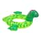 Swim Central 24" Inflatable Green Dinosaur Swim Ring Tube Pool Float